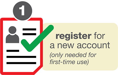 register for a new account